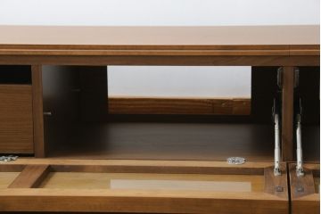 中古　美品　アクタス取扱い　ジョンリビング(jon Living) RIMO 200AV-board　シンプルなデザインが取り入れやすいテレビ台(ローボード、テレビボード、TVボード、サイドボード、サイドキャビネット、収納棚、リビングボード)(R-068396)