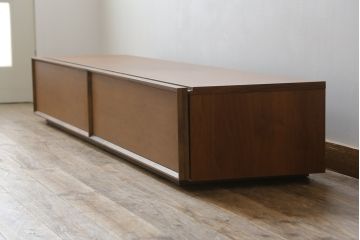 中古　美品　アクタス取扱い　ジョンリビング(jon Living) RIMO 200AV-board　シンプルなデザインが取り入れやすいテレビ台(ローボード、テレビボード、TVボード、サイドボード、サイドキャビネット、収納棚、リビングボード)(R-068396)