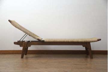 中古　美品　松本民芸家具　柳宗悦氏監修　#512型　ベンチ(長椅子、シェーズロング、寝イス、寝椅子)(R-068397)