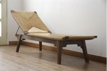 中古　美品　松本民芸家具　柳宗悦氏監修　#512型　ベンチ(長椅子、シェーズロング、寝イス、寝椅子)(R-068397)