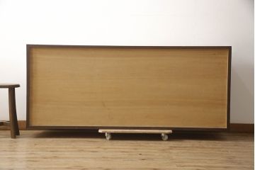 中古　美品　国産　重厚感ある金具が魅力的な民芸箪笥ローチェスト(サイドボード、サイドチェスト、ローボード、テレビ台、テレビボード、収納棚)(R-068400)