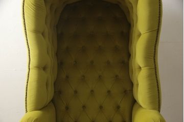 中古　新品未使用　グッチ(GUCCI)　ポーターズチェア　グッチデコール　自分だけの特別な空間を演出できる引き出し付きアームソファ(1人掛けソファ、一人掛け、1P)(定価約198万円)(R-068401)