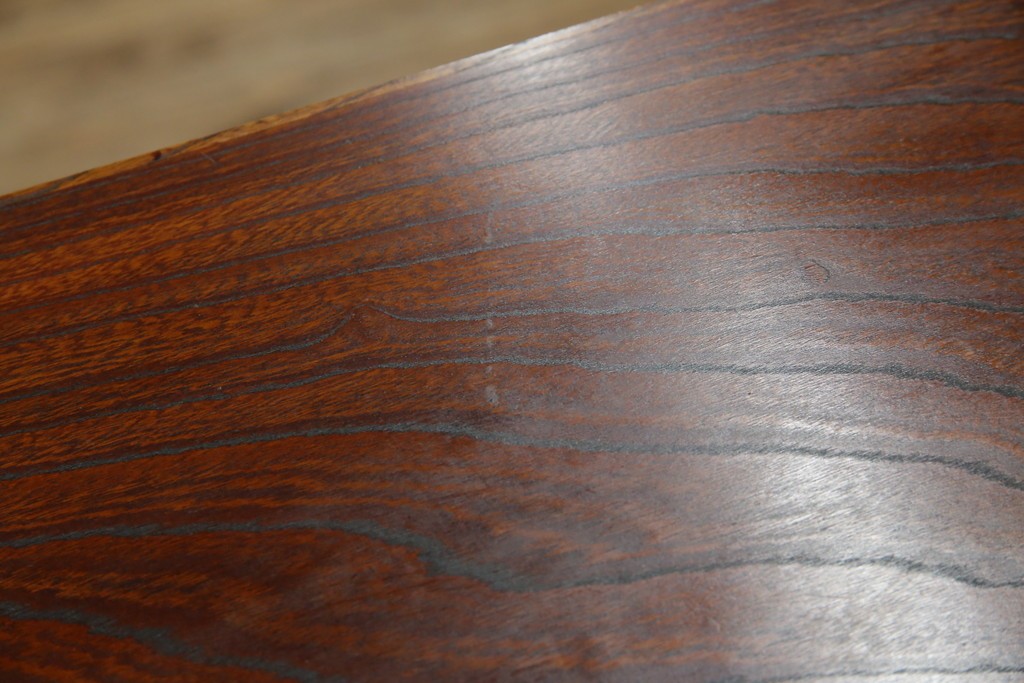 和製ヴィンテージ　岩谷堂箪笥　力強い杢目が上質な和を演出する飾り棚　(R-068405)