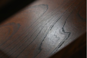 和製ヴィンテージ　岩谷堂箪笥　力強い杢目が上質な和を演出する飾り棚　(R-068405)