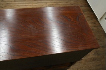 和製ヴィンテージ　岩谷堂箪笥　力強い杢目が上質な和を演出する飾り棚　(R-068405)