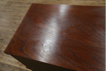 和製ヴィンテージ　岩谷堂箪笥　力強い杢目が上質な和を演出する飾り棚　(R-068405)