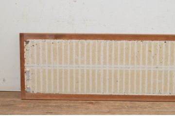 アンティーク建具　和モダンな空間を演出する障子窓2枚セット(障子戸、格子戸、引き戸)(R-068422)