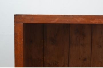 アンティーク　ナチュラルテイストのお部屋作りにおすすめの飾り棚(収納棚、本棚、オープンラック、ディスプレイラック、店舗什器)(R-068478)