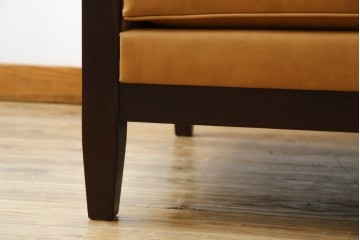 中古　美品　Cassinaixc.(カッシーナイクスシー)　PHILIPPE HUREL(フィリップ・ユーレル)　インウッド(INWOOD)　FZZランク　洗練された佇まいの1人掛けソファ　定価約60万円　(R-068489)