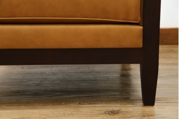 中古　美品　Cassinaixc.(カッシーナイクスシー)　PHILIPPE HUREL(フィリップ・ユーレル)　インウッド(INWOOD)　FZZランク　洗練された佇まいの1人掛けソファ　定価約60万円　(R-068489)