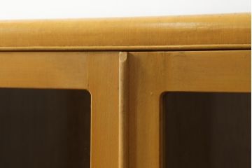 和製ビンテージ　希少!!　天童木工(Tendo)　ブナ材　丸みのあるフォルムとシンプルなデザインが魅力的な本箱(ブックケース、収納棚、キャビネット、飾り棚、ヴィンテージ)(R-068494)