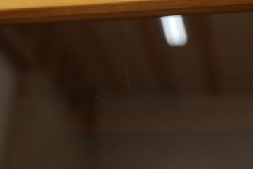 和製ビンテージ　希少!!　天童木工(Tendo)　ブナ材　丸みのあるフォルムとシンプルなデザインが魅力的な本箱(ブックケース、収納棚、キャビネット、飾り棚、ヴィンテージ)(R-068494)