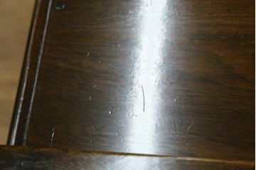 和製アンティーク　神戸洋家具　ボールフット　クラシカルな雰囲気漂うサイドボード　(R-068503)