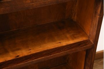 和製ビンテージ　松本民芸家具　シンプルなデザインが取り入れやすいオープンラック(本棚、飾り棚、ブックシェルフ、ディスプレイラック、ヴィンテージ)(R-068528)