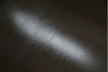 和製ビンテージ　松本民芸家具　F型食卓　クラシカルな脚のデザインが目を引くダイニングテーブル(作業台、食卓、2人掛け、4人掛け、二人掛け、四人掛け、ヴィンテージ)(定価約29万7千円)(R-068529)
