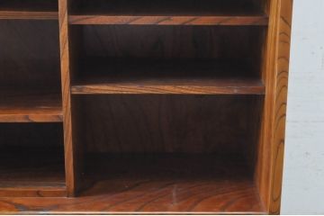 中古　岩谷堂箪笥　上質な和の空間づくりにおすすめな茶箪笥(茶タンス、茶棚、違い棚、飾り棚、収納棚、戸棚、食器棚、キャビネット)(定価約60万円)(R-068533)