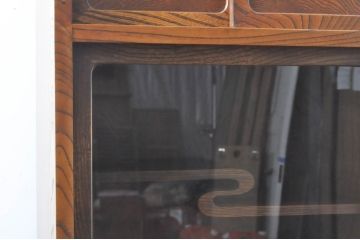 中古　岩谷堂箪笥　上質な和の空間づくりにおすすめな茶箪笥(茶タンス、茶棚、違い棚、飾り棚、収納棚、戸棚、食器棚、キャビネット)(定価約60万円)(R-068533)