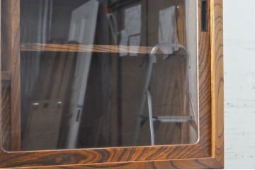 中古　岩谷堂箪笥　上質な和の空間づくりにおすすめな茶箪笥(茶タンス、茶棚、違い棚、飾り棚、収納棚、戸棚、食器棚、キャビネット)(定価約60万円)(R-068533)