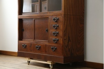 中古　岩谷堂箪笥　上質な和の空間づくりにおすすめな茶箪笥　定価約60万円　(R-068533)