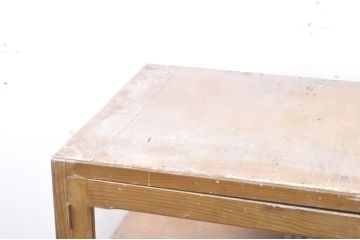 和製ビンテージ　昭和レトロ　ナチュラルテイストのお部屋におすすめな脚付きキャビネット(サイドボード、ガラスケース、Gケース、ショーケース、ケビント、収納棚、飾り棚、戸棚、ヴィンテージ)(R-068535)