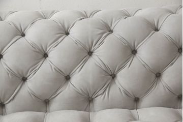 中古　3か月の短期使用　baxter(バクスター)　パオラ・ナヴォーネ(PAOLA NAVONE)デザイン　チェスタームーンソファ(CHESTER MOON SOFA)　洗練されたエレガントなデザインが魅力の2人掛けソファ(二人掛け、2P)(定価約446万円)(R-068552)
