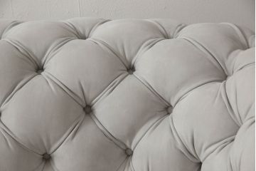 中古　3か月の短期使用　baxter(バクスター)　パオラ・ナヴォーネ(PAOLA NAVONE)デザイン　チェスタームーンソファ(CHESTER MOON SOFA)　洗練されたエレガントなデザインが魅力の2人掛けソファ(二人掛け、2P)(定価約446万円)(R-068552)