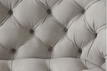 中古　3か月の短期使用　baxter(バクスター)　パオラ・ナヴォーネ(PAOLA NAVONE)デザイン　チェスタームーンソファ(CHESTER MOON SOFA)　洗練されたエレガントなデザインが魅力の2人掛けソファ(二人掛け、2P)(定価約446万円)(R-068552)