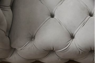 中古　3か月の短期使用　baxter(バクスター)　パオラ・ナヴォーネ(PAOLA NAVONE)デザイン　チェスタームーンソファ(CHESTER MOON SOFA)　洗練されたエレガントなデザインが魅力の2人掛けソファ(二人掛け、2P)(定価約446万円)(R-068552)