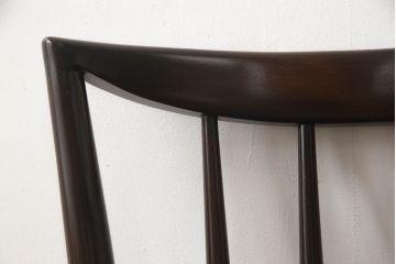 中古　松本民芸家具　220F型　シックな佇まいが魅力的なチェア(ダイニングチェア、板座チェア、椅子、イス)(定価約12万円)(R-068559)