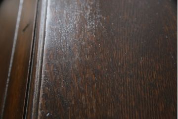 イギリスアンティーク　オーク材　上品な佇まいが魅力のライティングビューロー(ライティングデスク、簿記机、ワークデスク、在宅用、在宅ワーク用、英国)(R-068562)