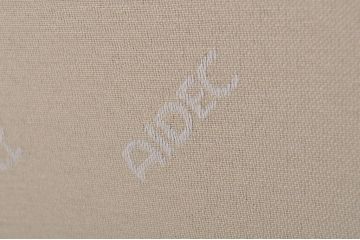 中古　美品　希少な廃盤品　アイデックモダン(AIDEC MODERN)　パスカル(PASCAL)　本革(レザー)　スクエア型のモダンなデザインが特徴的な1Pソファ(1人掛けソファ、ラウンジチェア、レザーチェア、アームチェア、椅子、イス、いす)(定価2脚で約70万円)(R-068574)