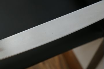 中古　美品!!　Cassina(カッシーナ)　184EVE(イヴ)　洗練されたモダンデザインが目を引くアームチェア(ダイニングチェア、椅子、イス)(定価約30万円)(R-068578)