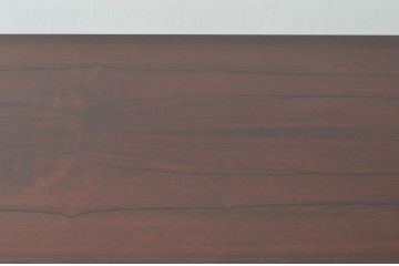 デンマークビンテージ　老舗家具メーカーBRAMIN(ブラーミン)　ローズウッド材の杢目が美しいダイニングテーブル(エクステンションテーブル、6人掛け、8人掛け、食卓、ヴィンテージ、北欧)(R-068585)