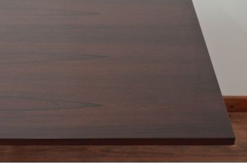 デンマークビンテージ　老舗家具メーカーBRAMIN(ブラーミン)　ローズウッド材の杢目が美しいダイニングテーブル(エクステンションテーブル、6人掛け、8人掛け、食卓、ヴィンテージ、北欧)(R-068585)