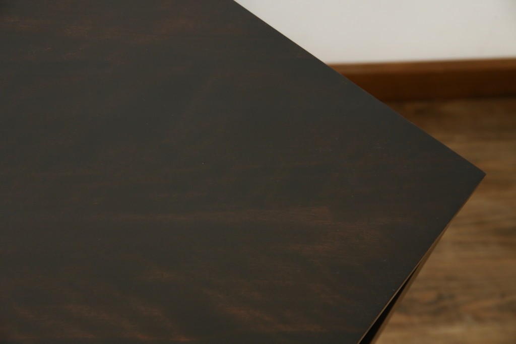 中古　美品　北海道民芸家具　こだわりのお部屋づくりにおすすめなコーナーデスク　(R-068589)