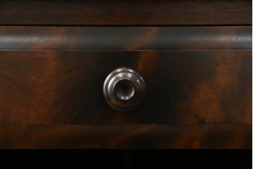 中古　美品　北海道民芸家具　こだわりのお部屋づくりにおすすめなコーナーデスク　(R-068589)