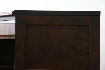 中古　美品　北海道民芸家具　こだわりのお部屋づくりにおすすめなコーナーデスク　(R-068589)