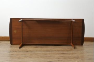 イギリスビンテージ　G-PLAN(ジープラン)　Brasilia(ブラジリア)　Long John(ロングジョン)　チーク材の色味と木目が美しいローテーブル(センターテーブル、リビングテーブル、英国、北欧、ヴィンテージ)(R-068595)