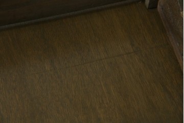 和製アンティーク　使い込まれた風合いが味わい深いチャーチベンチ　(R-068601)