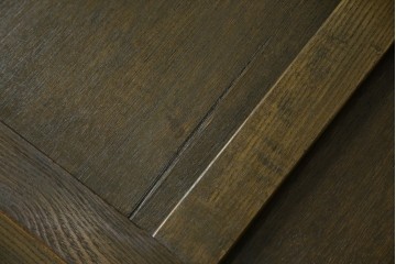 和製アンティーク　使い込まれた風合いが味わい深いチャーチベンチ　(R-068601)