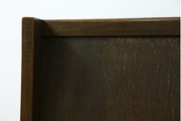 和製アンティーク　使い込まれた風合いが味わい深いチャーチベンチ　(R-068604)