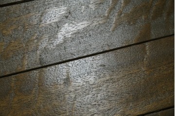 和製アンティーク　使い込まれた風合いが味わい深いチャーチベンチ　(R-068604)