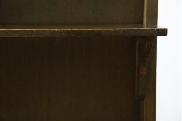 和製アンティーク　使い込まれた風合いが味わい深いチャーチベンチ　(R-068605)