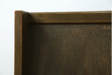 和製アンティーク　使い込まれた風合いが味わい深いチャーチベンチ　(R-068605)