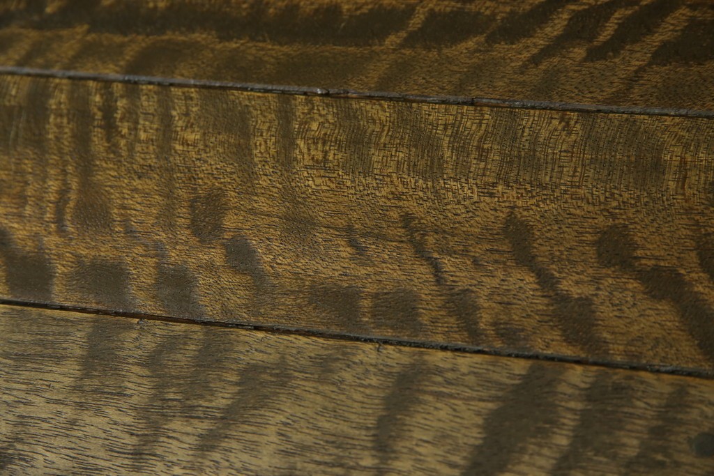 和製アンティーク　使い込まれた風合いが味わい深いチャーチベンチ　(R-068605)