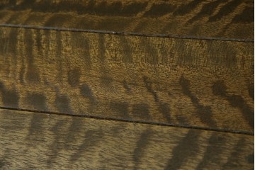 和製アンティーク　使い込まれた風合いが味わい深いチャーチベンチ　(R-068605)