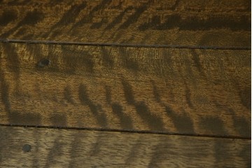 和製アンティーク　使い込まれた風合いが味わい深いチャーチベンチ　(R-068605)