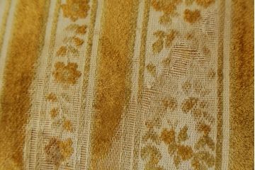 中古　DREXEL HERITAGE(ドレクセルヘリテイジ)　Touraine(ツーレイン)　猫脚の優美な曲線デザインが目を惹くスツール(チェア、椅子、オットマン、)(R-068612)