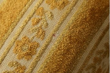 中古　DREXEL HERITAGE(ドレクセルヘリテイジ)　Touraine(ツーレイン)　猫脚の優美な曲線デザインが目を惹くスツール(チェア、椅子、オットマン、)(R-068612)