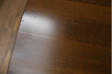 和製ビンテージ　柏木工(かしわ木工)　ゆったりとしたくつろぎの時間におすすめなロッキングチェア(アームチェア、板座チェア、揺り椅子、いす、イス、ヴィンテージ)(R-068617)